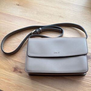 Angela Roi Beige Crossbody Bag